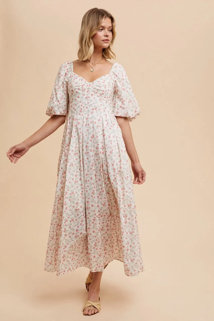 Blümchen Maxikleid Nova