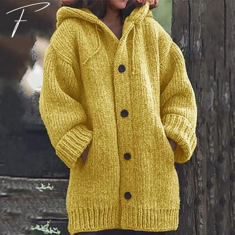 Heidi-Mode | Große Strickjacke