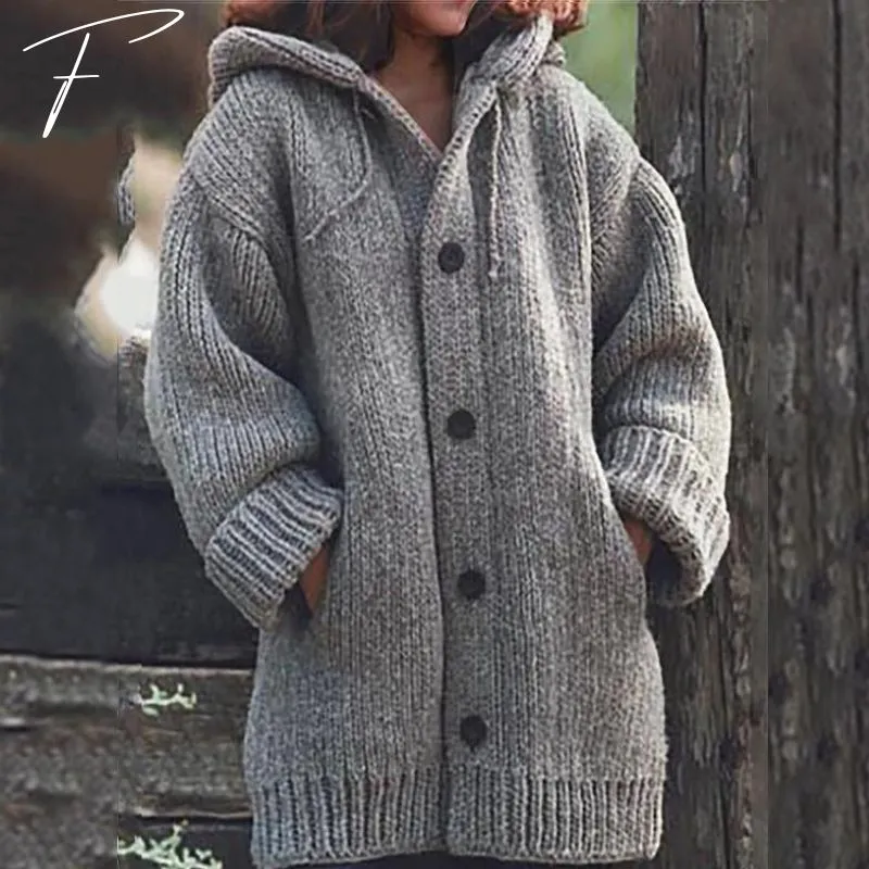 Heidi-Mode | Große Strickjacke