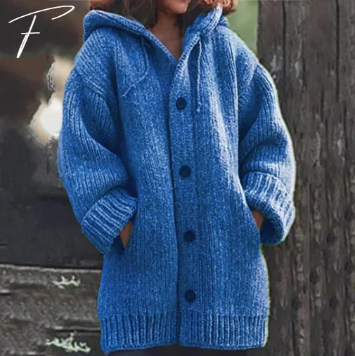 Heidi-Mode | Große Strickjacke