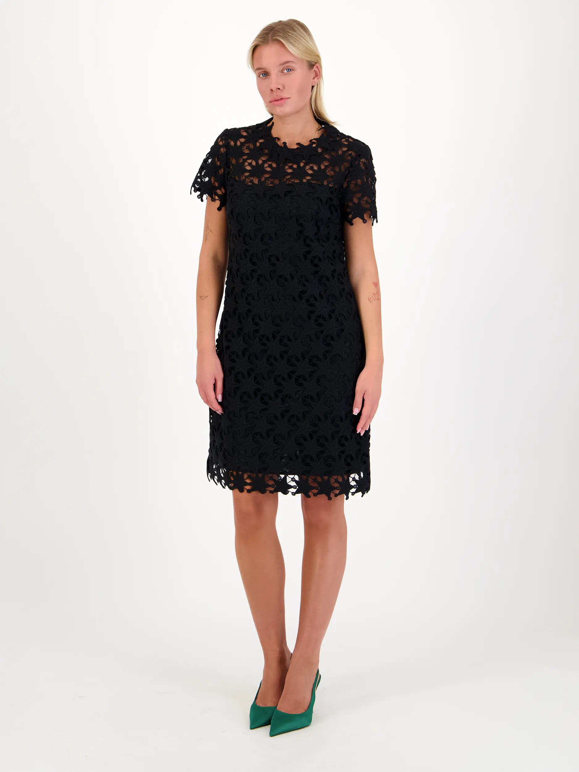 Maison Common Midikleid mit Sternchenmuster für Damen