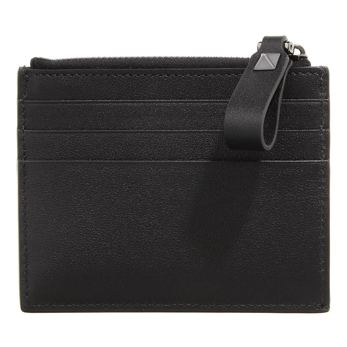   Valentino Garavani  Rockstud Coin Card Holder Nero  Kartenhalter 